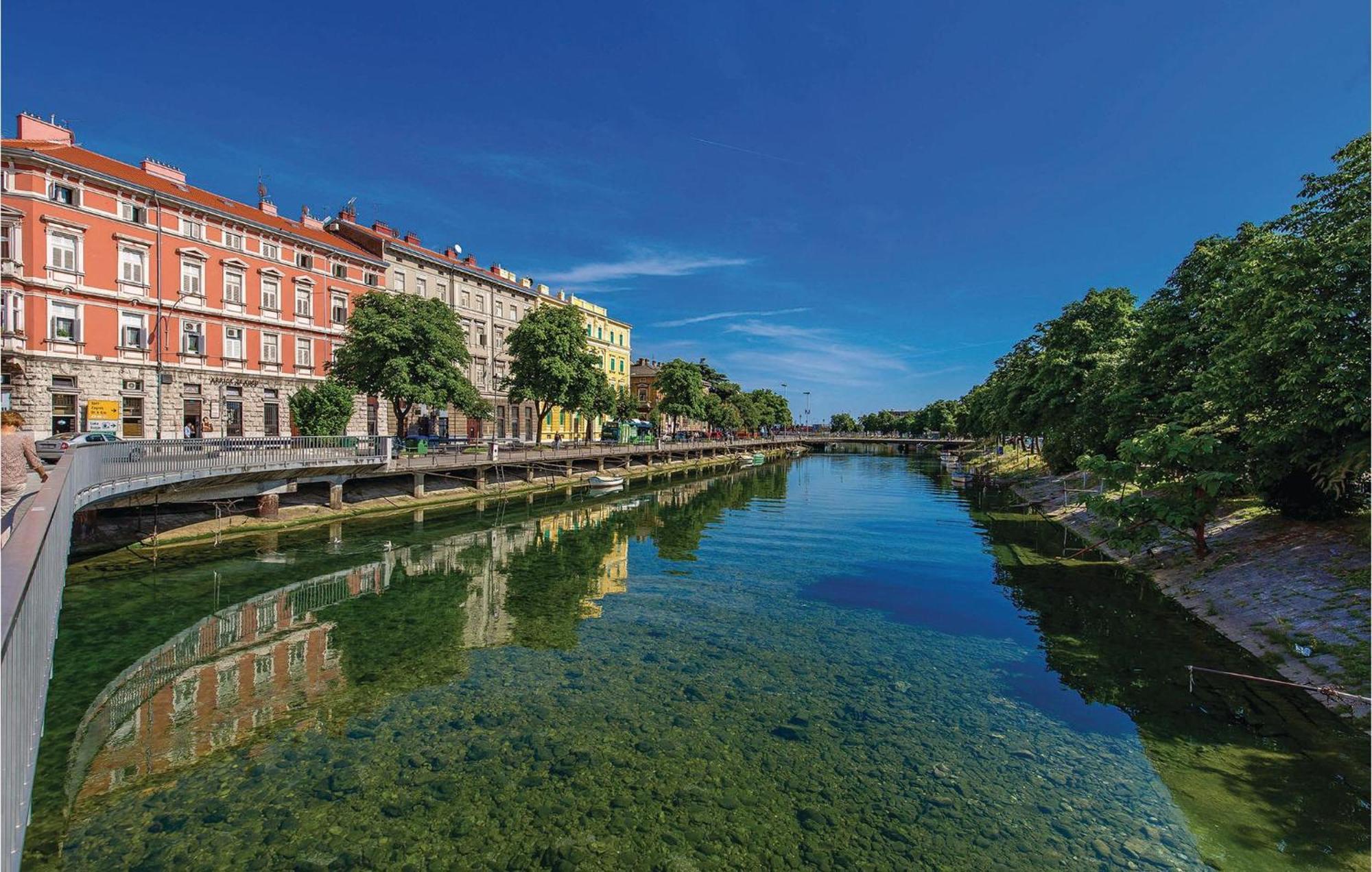 Nice Apartment In Rijeka With House Sea View Екстериор снимка